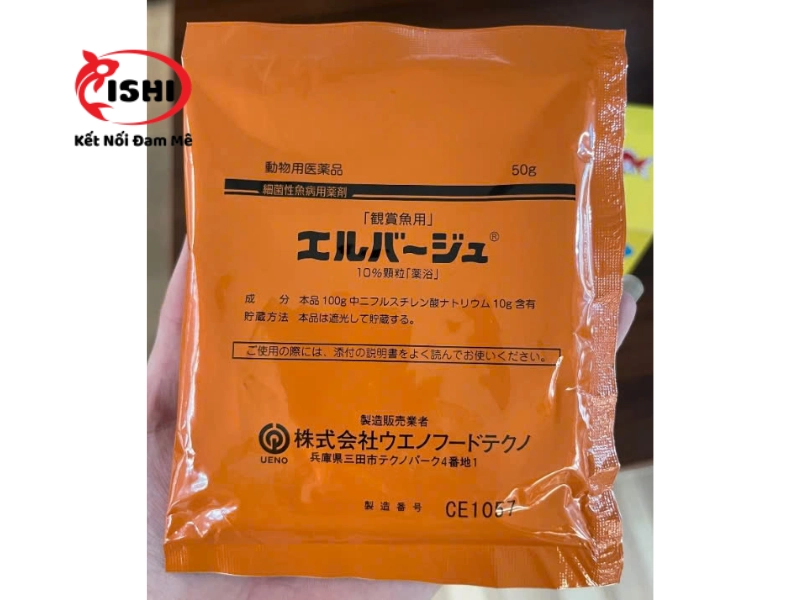 Thuốc dưỡng Cá Koi Nhập Khẩu Elbagin (Tetra Nhật Bản) 50 gram